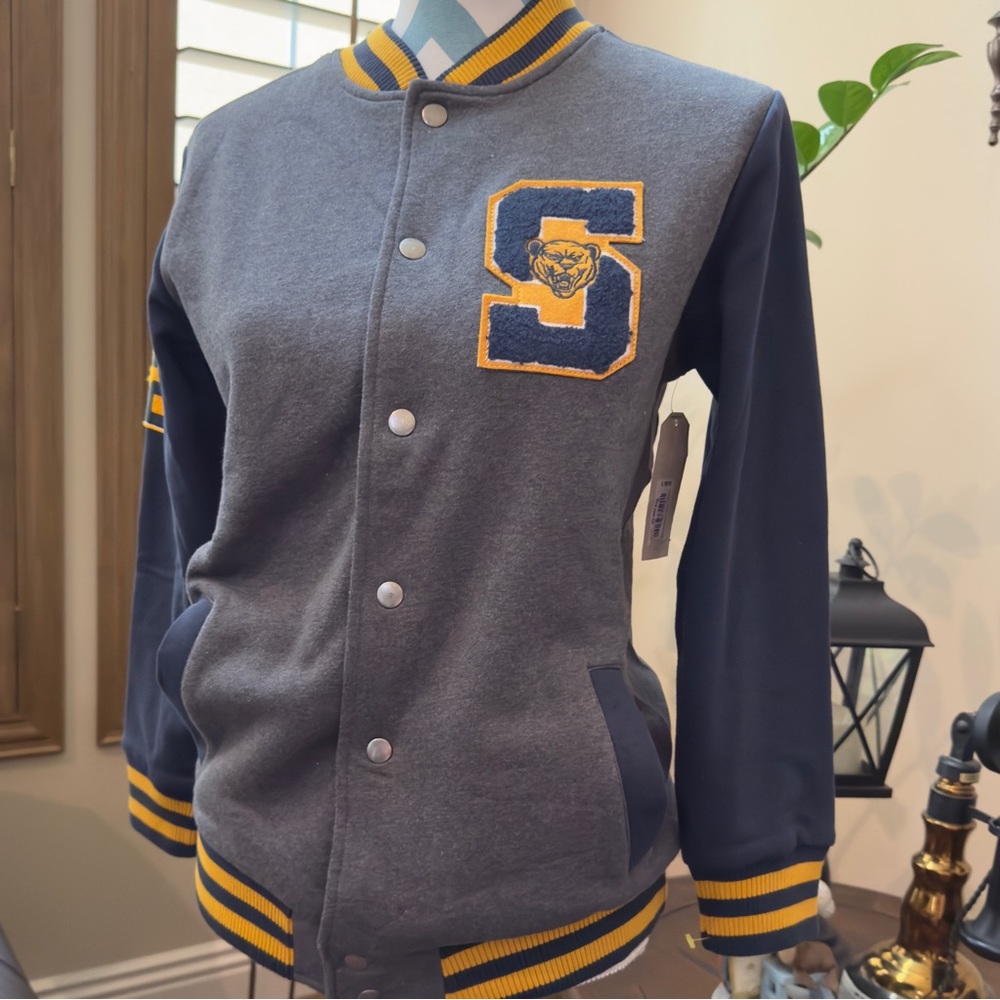 ✅ NEW “Arizona” Varsity Jeans Jacket